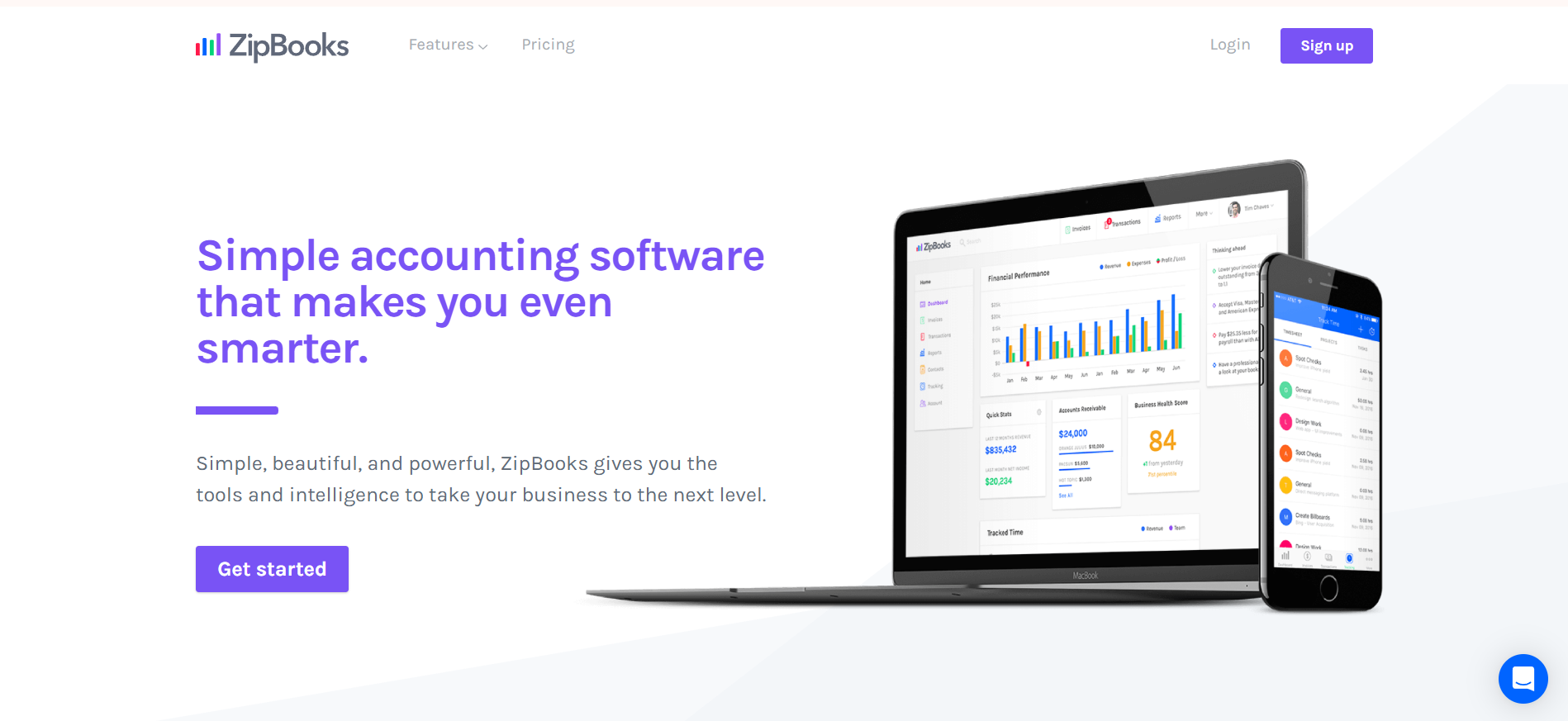 AI ACCOUNTING APPS : ZIPBOOKS