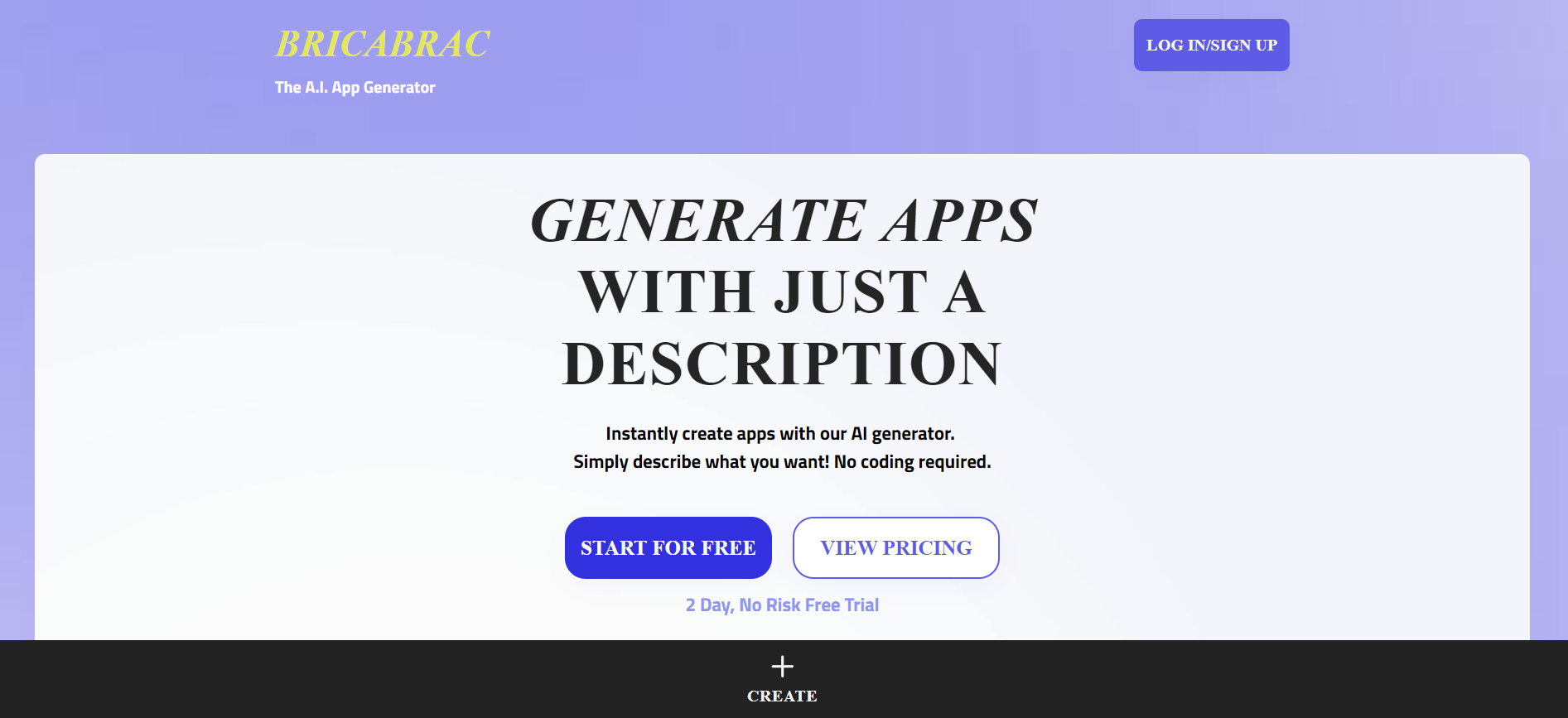 AI App Generators - Bricabrac AI