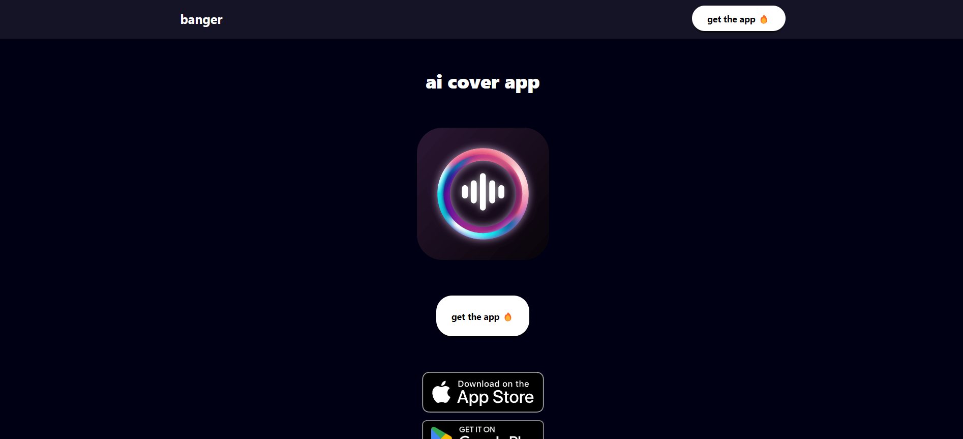 AI COVER SONG APPS : BANGER